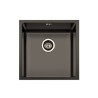Fregadero Cocina Acero Negro Pavonado Berlín 40x40 cm | Oferta Black Friday