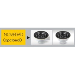 Set Tapones Negro para Fregaderos 2 Senos | Oferta Black Friday