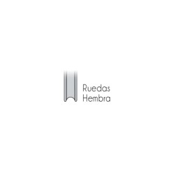 Rueda Inferior Hembra para Puerta Corredera Armario| EspacioBrico OFERTA