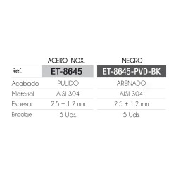 Fregadero Atenea Negro 86x45 cm Bajo Encimera | EspacioBrico OFERTA