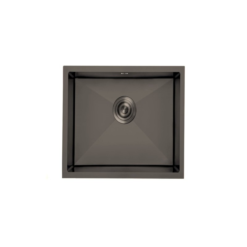 Fregadero Omega Negro Pavonado 45x45 cm Bajo Encimera | EspacioBrico OFERTA