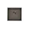 Fregadero Omega Negro Pavonado 45x45 cm Bajo Encimera | EspacioBrico OFERTA