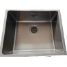 Fregadero Omega Negro Pavonado 50x45 cm Bajo Encimera | EspacioBrico OFERTA