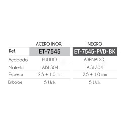 Fregadero Omega Negro Pavonado 75x45 cm Bajo Encimera | EspacioBrico OFERTA