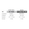 Fregadero Omega Negro Pavonado 75x45 cm Bajo Encimera | EspacioBrico OFERTA
