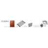 Fregadero Apolo Acero Inox 80x50 cm Sobre Encimera | EspacioBrico OFERTA