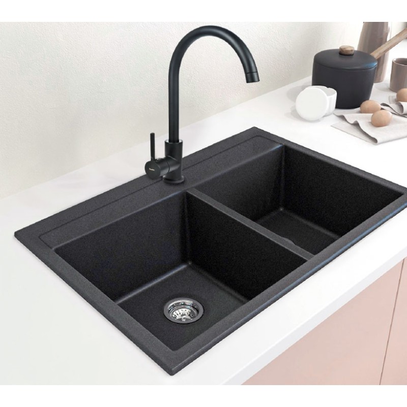 Fregadero Marte Granite Sink 86x49 cm | EspacioBrico OFERTA