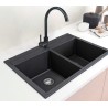 Fregadero Marte Granite Sink 86x49 cm | EspacioBrico OFERTA