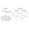 Fregadero Neptuno Granite Sink 86x50 cm | EspacioBrico OFERTA
