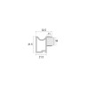 Kit Puerta Corredera Armario Blanco Mate 16 mm 230 cm | EspacioBrico OFERTA