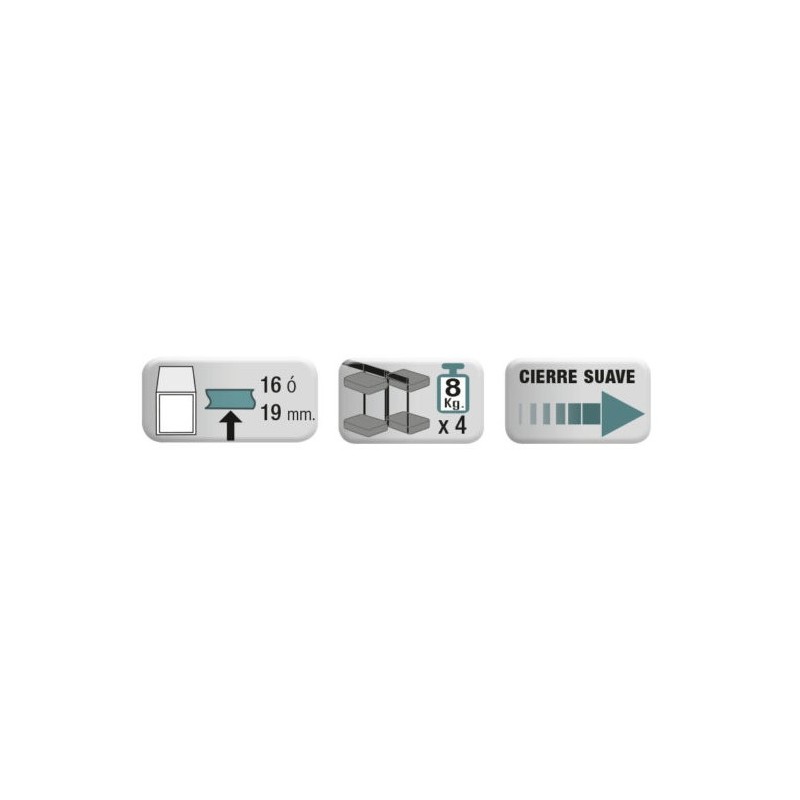 Mecanismo Rincón Extraíble Parcial Neo System Grafito| EspacioBrico OFERTA