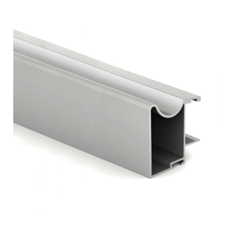 Perfil Tirador Puerta Corredera Armario Plata Mate 19 mm | Oferta Black Friday