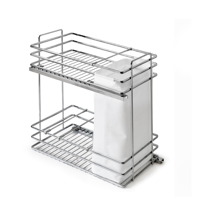 Botellero Deluxe Extraíble Alt.70 cm - Cromo |  Oferta Black Friday