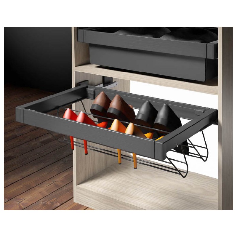 Zapatero Alambre Extraíble Armario | EspacioBrico OFERTA