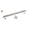 Kit Frente Armario 3 Puertas Plata Mate Tablero 16 mm | EspacioBrico OFERTA