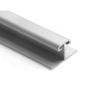 Perfil H Puerta Corredera Armario Plata mate 10 mm | EspacioBrico OFERTA