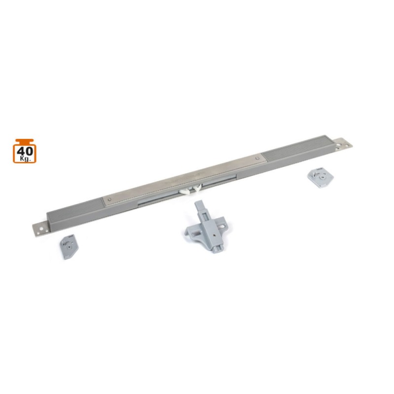 Kit Herraje Armario 3 Puertas Negro Mate Tablero 16 mm | EspacioBrico OFERTA