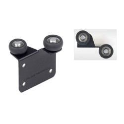 Kit Tirador Puerta Corredera Armario Plata mate 16 mm | EspacioBrico OFERTA