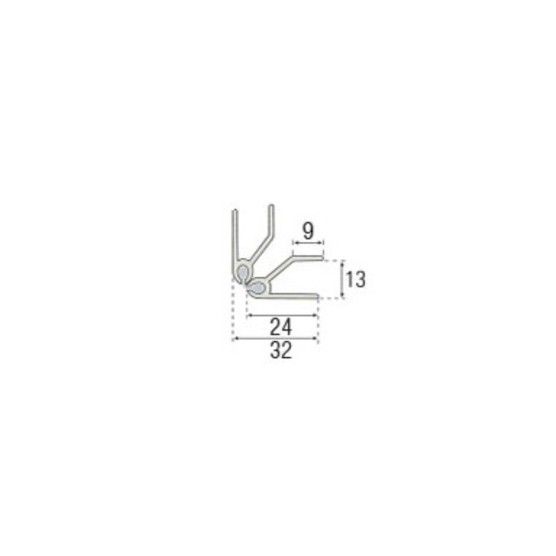 Kit Zócalo PVC/Aluminio 290x14,5 cm, 2 Piezas Esquinas, 10 Pinzas Patas | EspacioBrico OFERTA