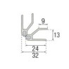 Kit Zócalo PVC/Aluminio 290x14,5 cm, 2 Piezas Esquinas, 10 Pinzas Patas | EspacioBrico OFERTA
