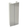 Kit Zócalo PVC/Aluminio 290x14,5 cm, 2 Piezas Esquinas, 10 Pinzas Patas | EspacioBrico OFERTA