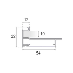 Kit Puerta Corredera Armario Blanco Mate 10 mm | EspacioBrico OFERTA