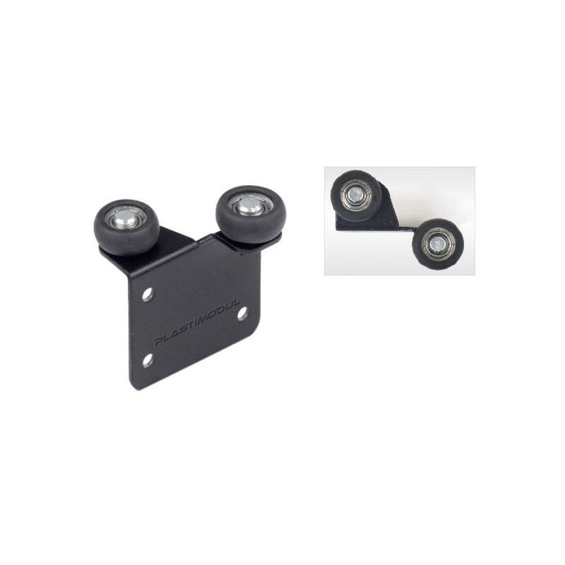 Kit Tirador Puerta Corredera Armario Blanco Mate 10 mm | EspacioBrico OFERTA