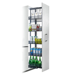 Columna Extraíble 6 Cestos Deluxe Alt. 185-217 cm | EspacioBrico OFERTA OFERTA
