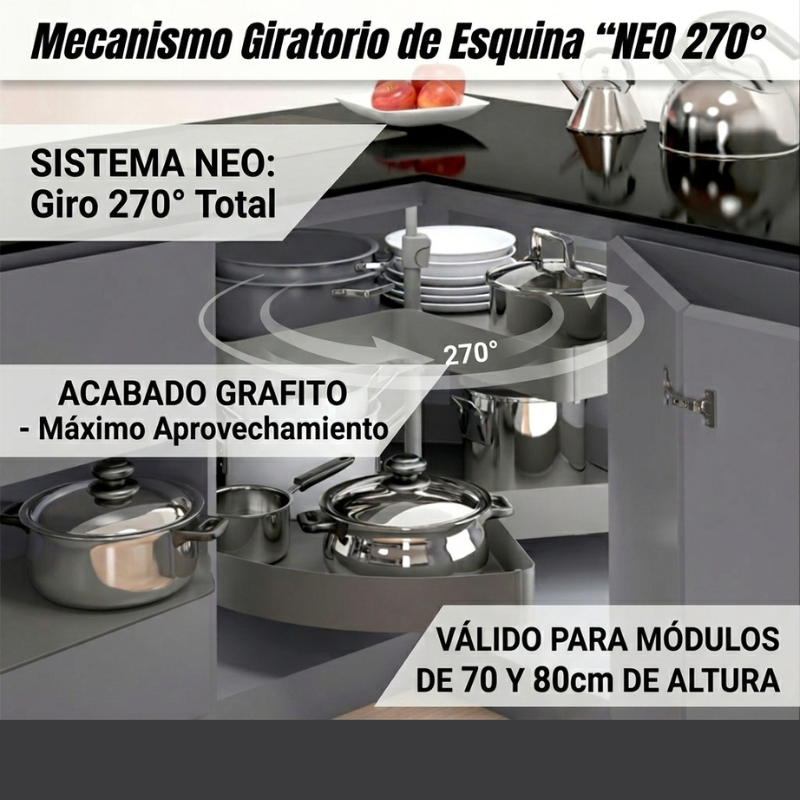 Mecanismo Giratorio 270º Mod.90 NEO System | EspacioBrico OFERTA