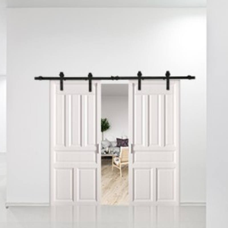 Kit Guía Puerta de Paso Doble Corredera Rústico 3 m | EspacioBrico OFERTA