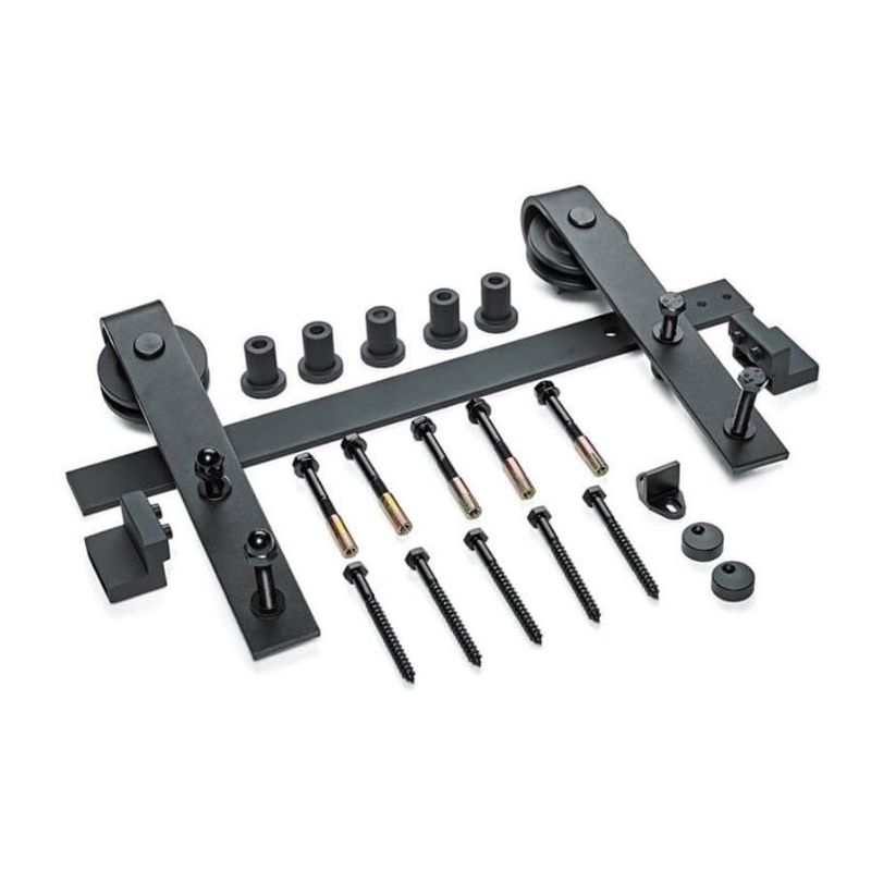 Kit Guía Puerta de Paso Corredera Rústico 2 m | EspacioBrico OFERTA