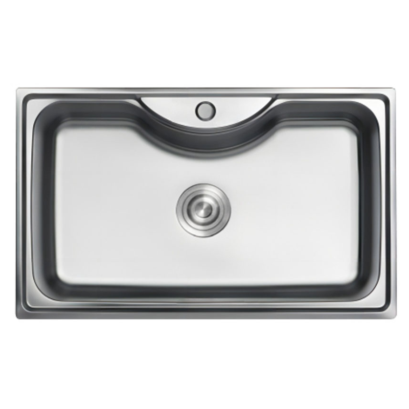 Fregadero Ares Acero Inox 80x50 cm Sobre Encimera | EspacioBrico OFERTA