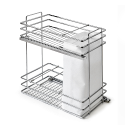 Botellero Deluxe Extraíble Alt.70 cm - Cromo |  EspacioBrico OFERTA