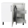 Mecanismo de Rincón Extraíble Total - Cromo | EspacioBrico OFERTA