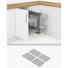 Set 4 Bases para Mecanismo de Rincón Extraíble Total | EspacioBrico OFERTA
