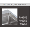 Fregadero Cocina Acero Inox Serie Boston 55x50 cm | EspacioBrico OFERTA