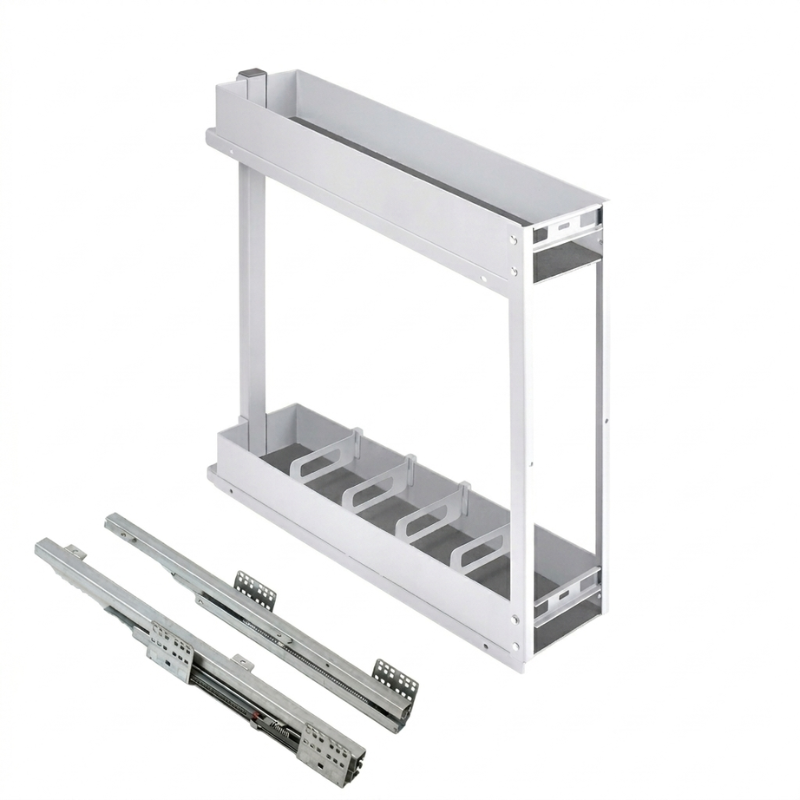 Botellero Extraíble Neo System Blanco Alt. 70 cm | EspacioBrico OFERTA