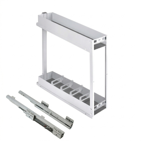 Botellero Extraíble Neo System Blanco Alt. 70 cm | EspacioBrico OFERTA