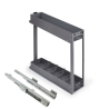 Botellero Extraíble Neo System Grafito Alt. 70 cm | EspacioBrico OFERTA