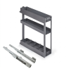 Botellero Extraíble Neo System Grafito Alt. 80 cm | EspacioBrico OFERTA