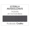 Botellero Extraíble Neo System Grafito Alt. 80 cm | EspacioBrico OFERTA