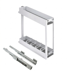 Botellero Extraíble Neo System Blanco Alt. 70 cm | EspacioBrico OFERTA