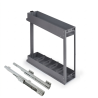 Botellero Extraíble Neo System Grafito Alt. 70 cm | EspacioBrico OFERTA