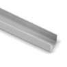 Kit Tirador Puerta Corredera Armario Plata mate 16 mm 235 cm | EspacioBrico