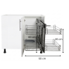 Mecanismo de Rincón Extraíble Total - Cromo | EspacioBrico OFERTA