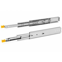 Guías Telescópicas 76 mm Ext. Total Con Bloqueo 1000/1200/1500 mm | EspacioBrico OFERTA