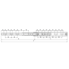 Juego Guías Telescópicas 53 mm Ext. Total Sin Bloqueo 1000/1200/1500 mm | EspacioBrico OFERTA