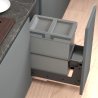 Contenedor Residuos Carro Exterior 27,5 L Mod. 300| EspacioBrico OFERTA