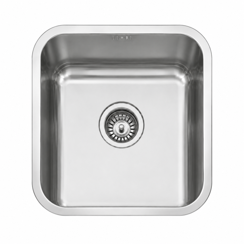 Fregadero Cocina Acero Inox Serie Roma 40x40 cm | EspacioBrico OFERTA