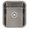 Fregadero Cocina Acero Negro Pavonado Roma 34x40 cm | EspacioBrico OFERTA